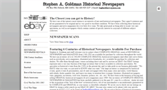 Desktop Screenshot of historicalnews.com